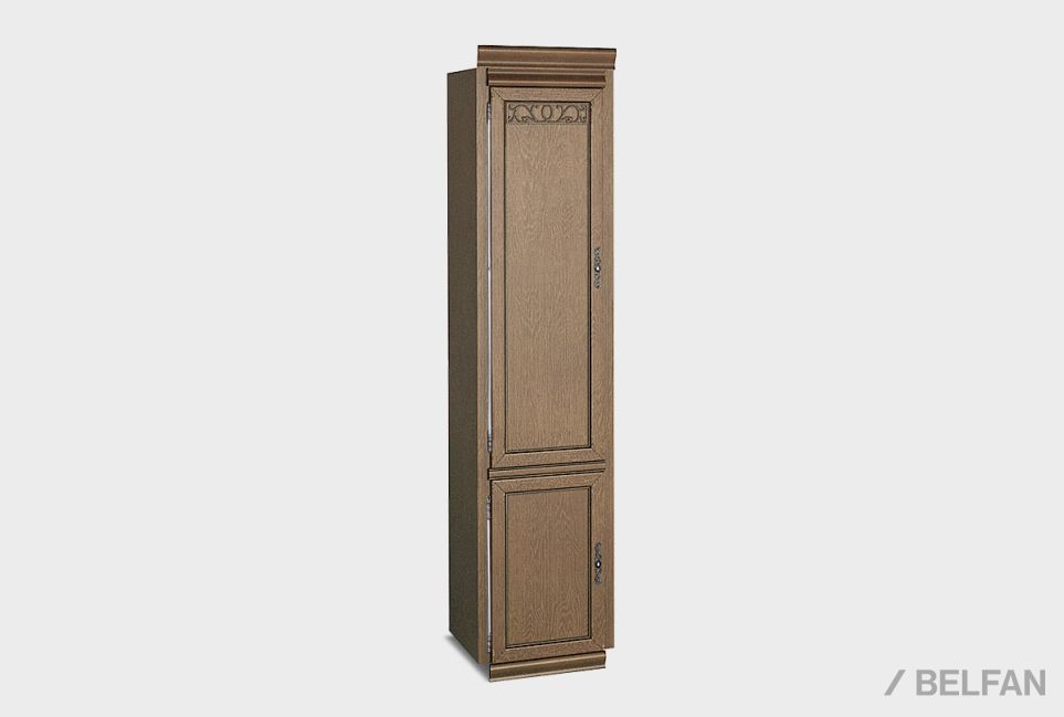 Шкаф 1-но дверный "Тэфи" (левый) массив и шпон дуба 1