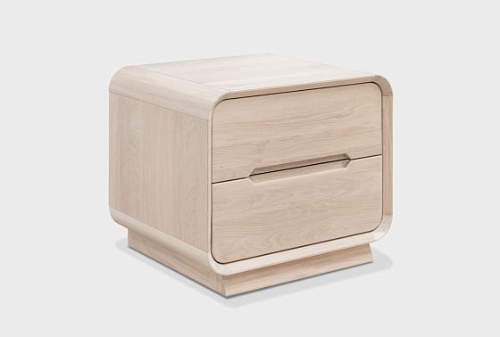 Тумба прикроватная "Монблан" массив дуба 4