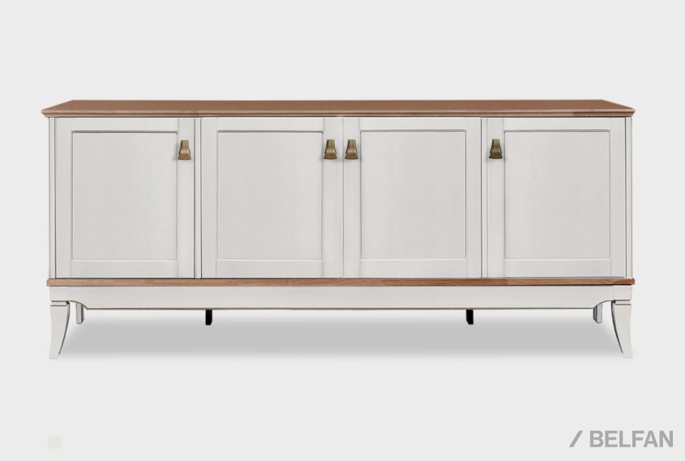 Тумба "Стюарт" 4 массив и шпон дуба 1