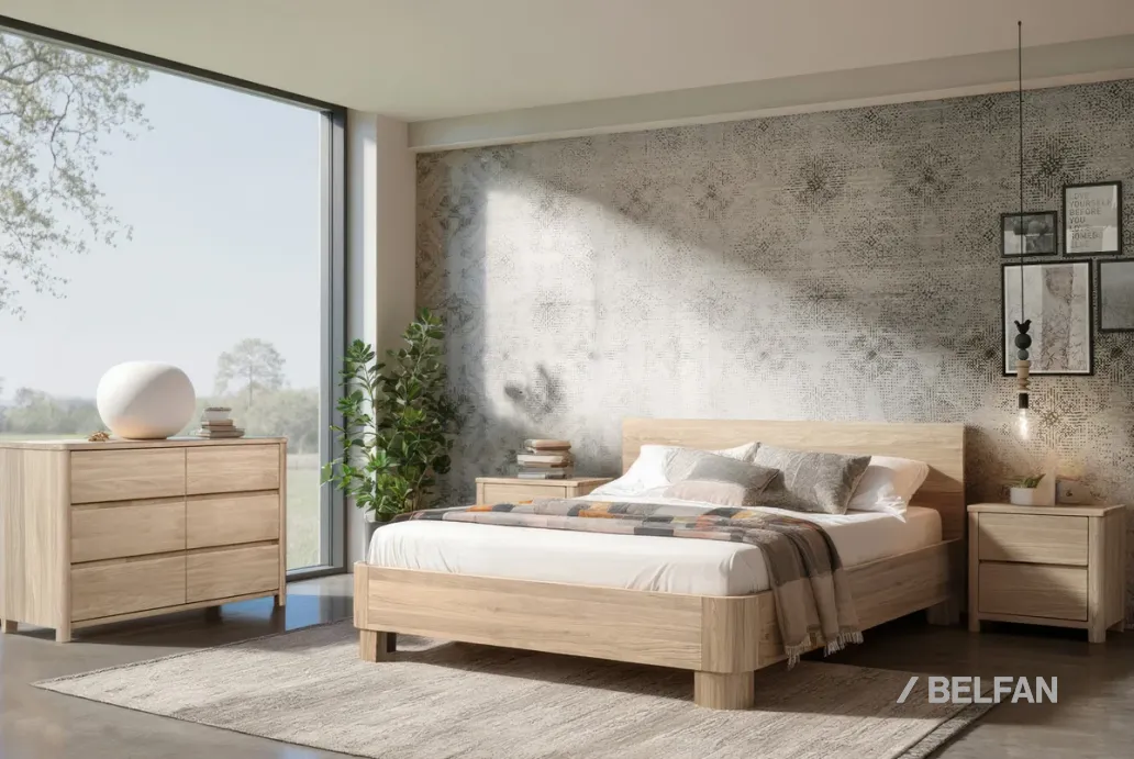 Спальня «Норд» #9 белёный дуб