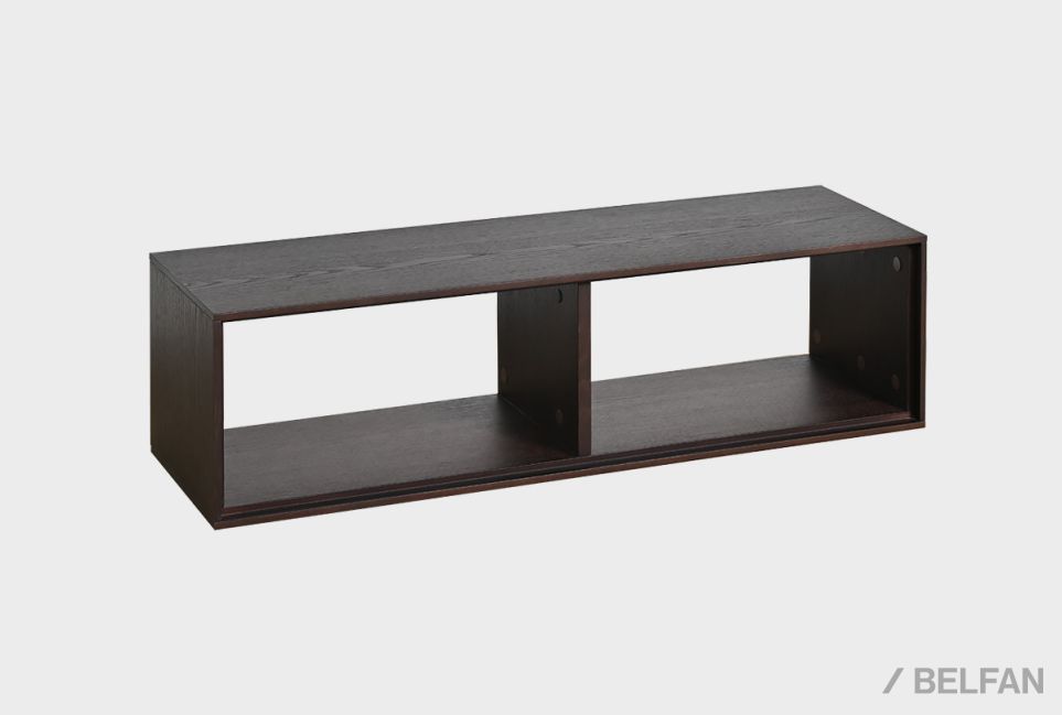 Полка настенная "Монреаль" 2 шпон дуба, МДФ 2