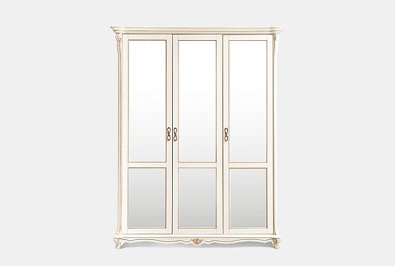 Шкаф 3-х дв. "Алези" массив и шпон дуба 2