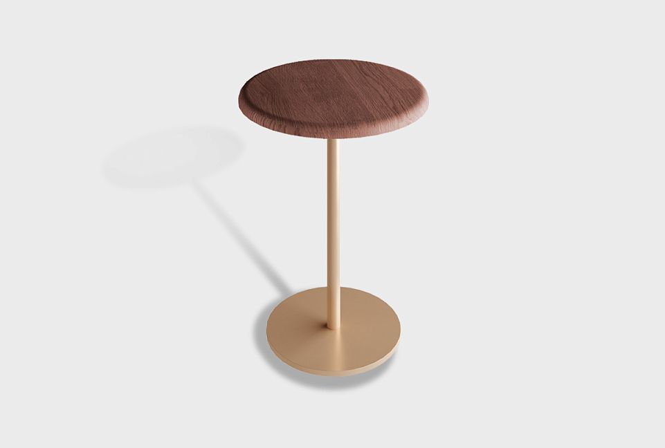 Стол журнальный "Меридиан"; к-шоколадный дуб