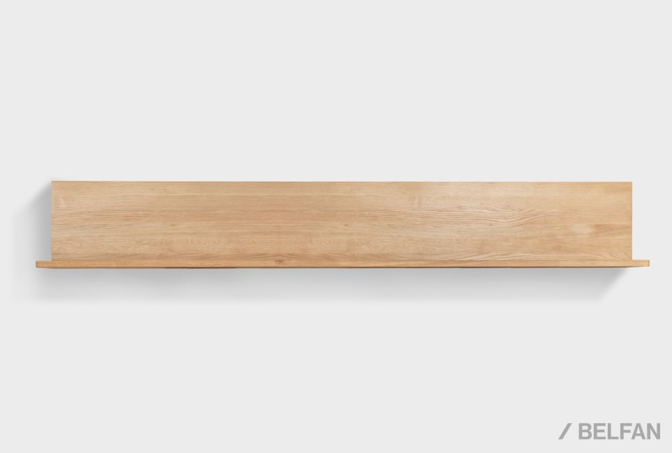 Полка настенная "Этна" 180 массив дуба 2