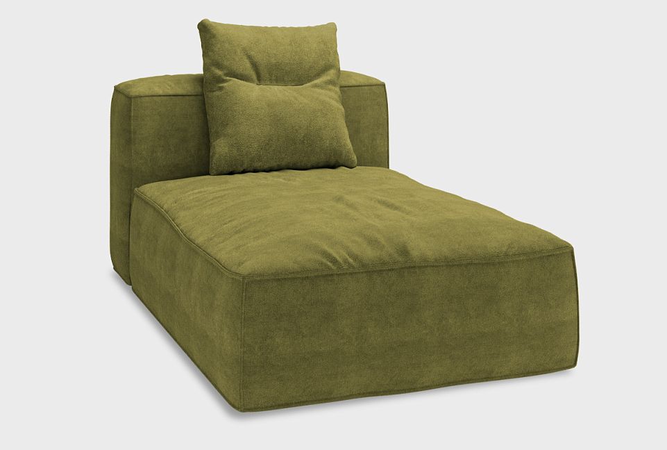 "Хьюго" секция оттоманка; нераскл.; 08; начальная группа ткани