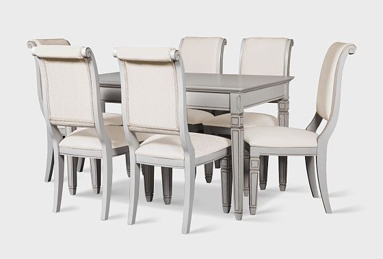 Стул "Сиена" массив и шпон дуба, МДФ 2