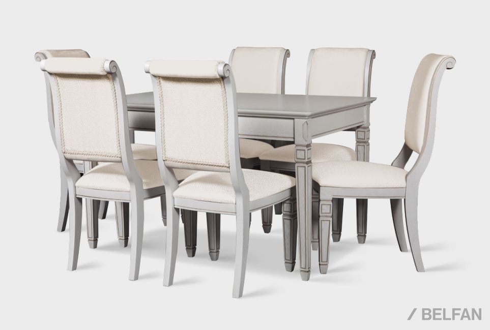 Стул "Сиена" массив и шпон дуба, МДФ 2