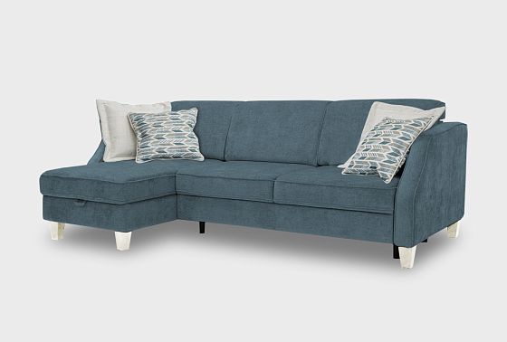 "Габриса" диван с оттоманкой массив бука 4