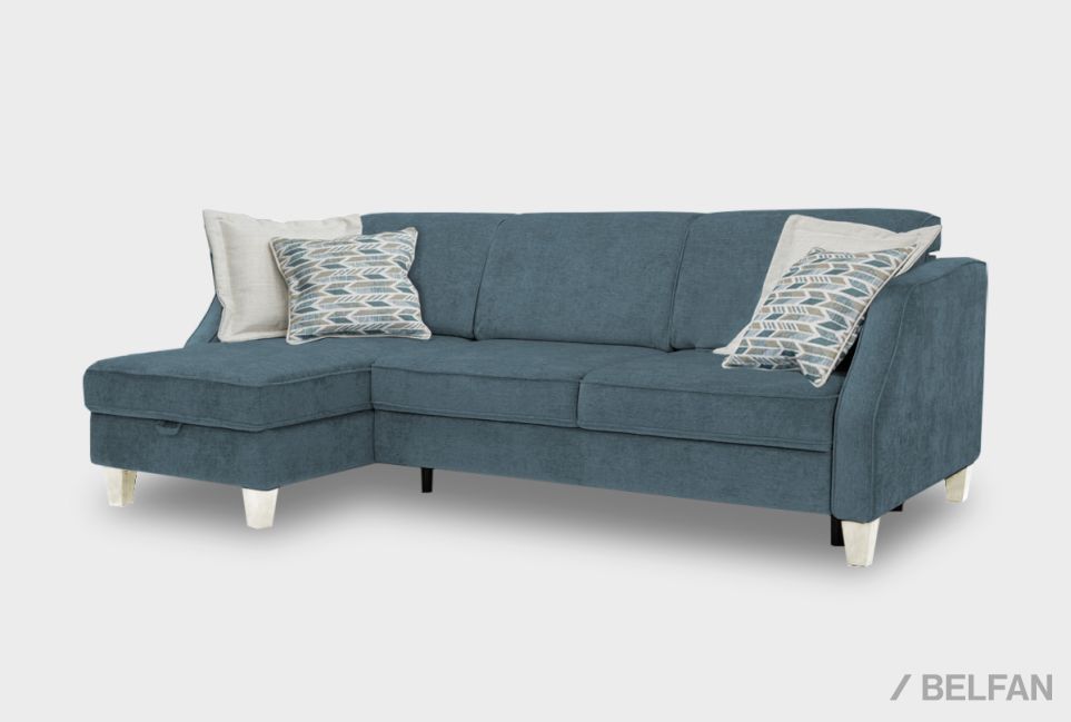 "Габриса" диван с оттоманкой массив бука 1