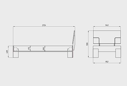 Кровать "Берген" С