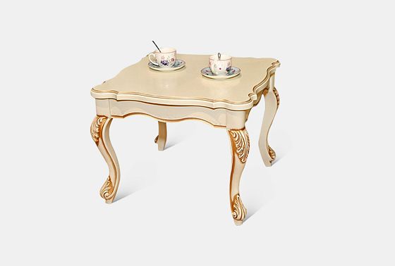 Стол журнальный "Алези 05" массив и шпон дуба 2