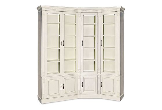 Набор мебели для библиотеки "Верди Люкс 2" массив и шпон дуба 4