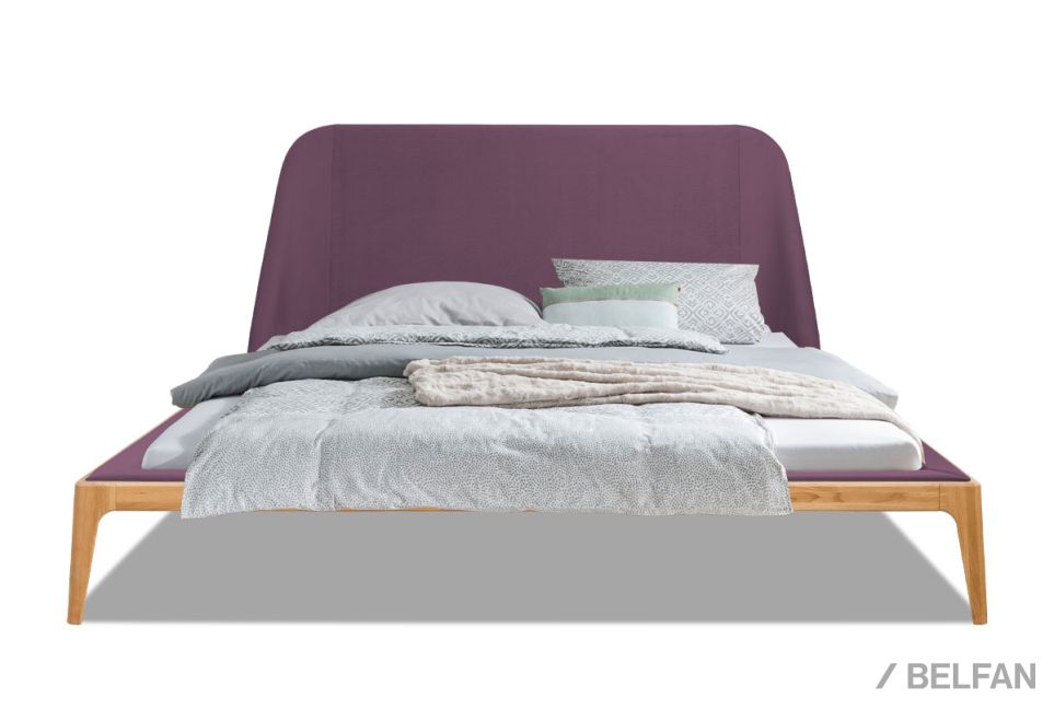 Кровать "Geneva" (мягкое изголовье) массив дуба 2