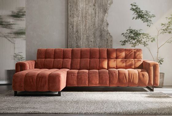 "Дженеси" диван с оттоманкой  4