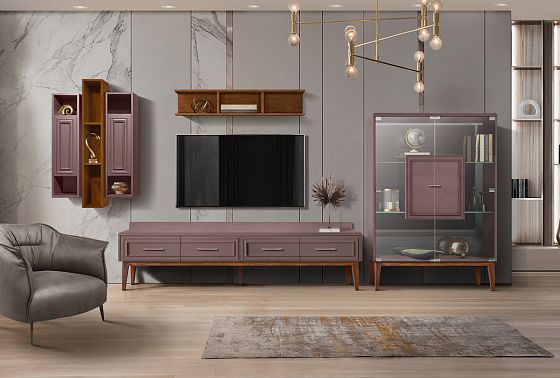 Тумба высокая "Сакраменто" (стекло) массив и шпон дуба, МДФ 9