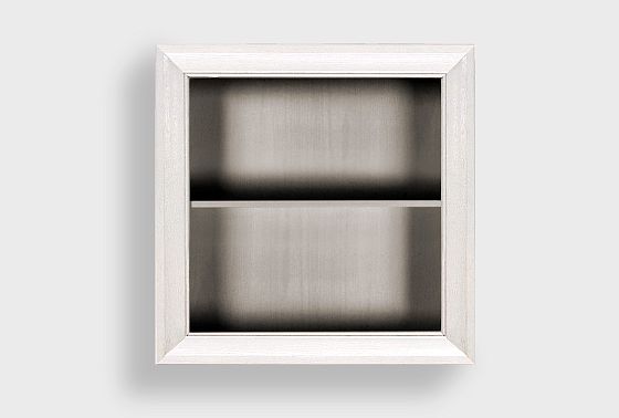 Шкаф навесной открытый  "Армония" массив и шпон дуба 2