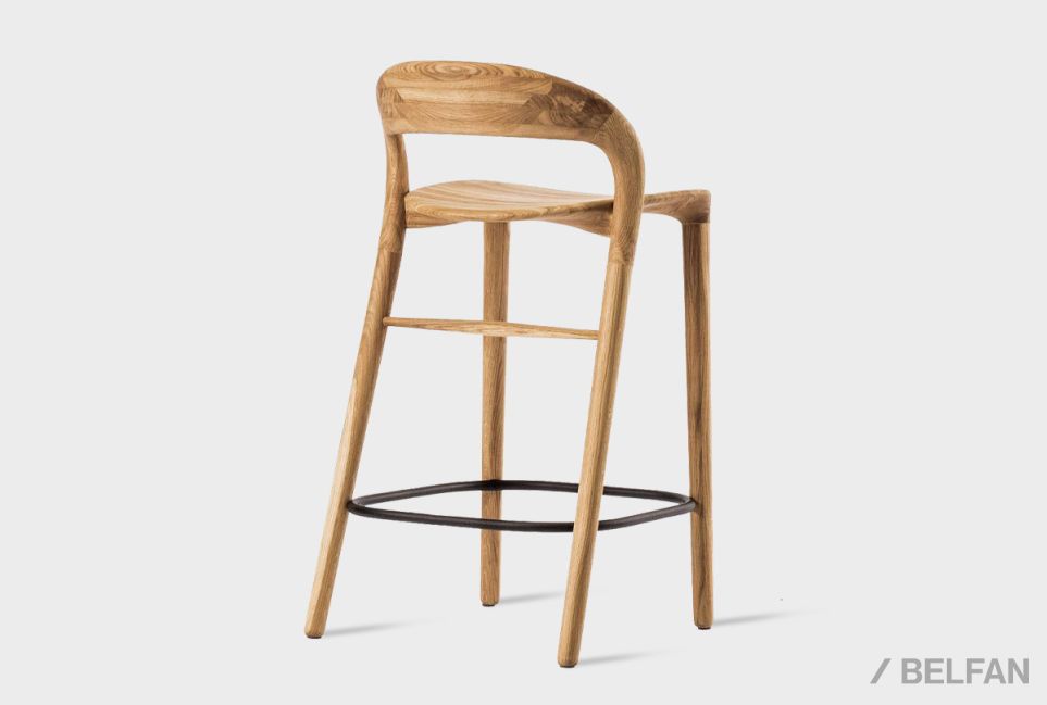 Стул "Лугано" полубарный массив дуба 2