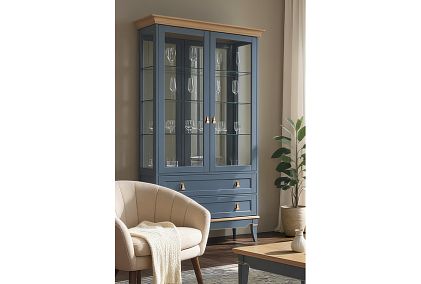 Витрина 2-х дверная "Стюарт"