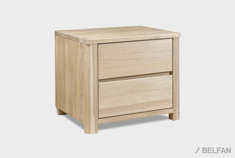 Тумба прикроватная "Норд" массив дуба 1