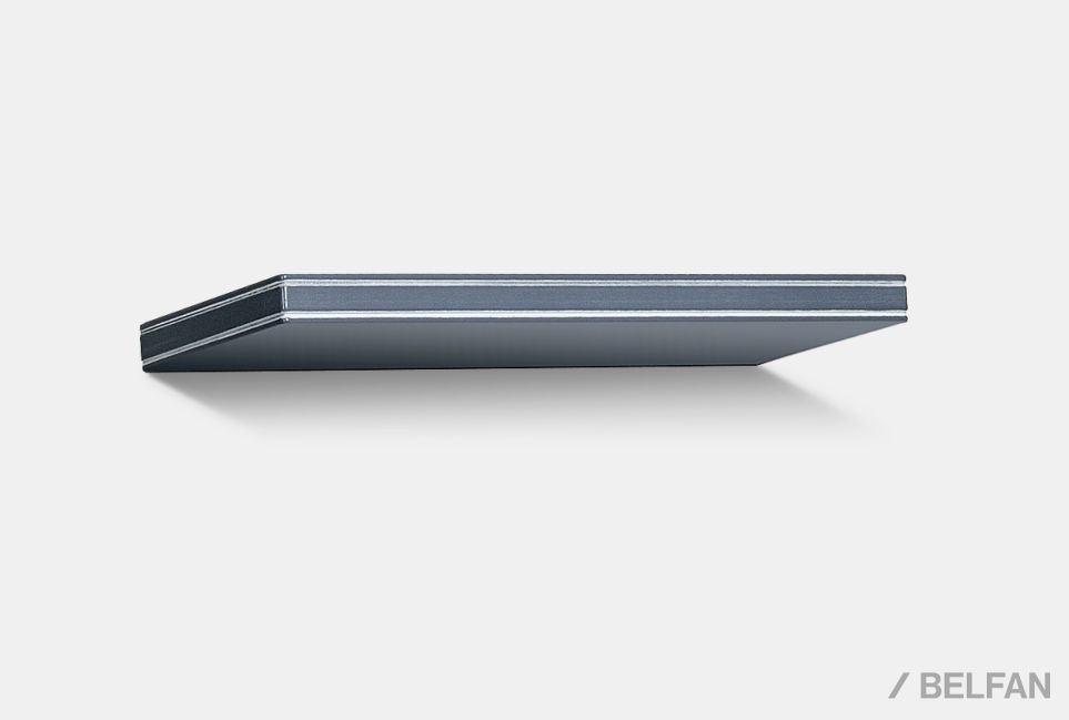 Полка навесная "Катрин" массив и шпон дуба 1