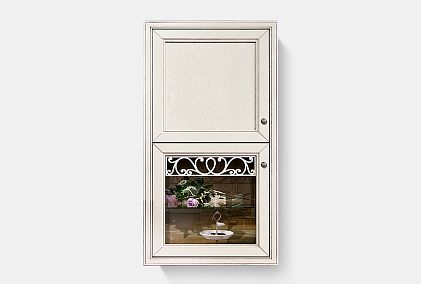 Шкаф навесной 2-х секционный "Тэфи" (левый)