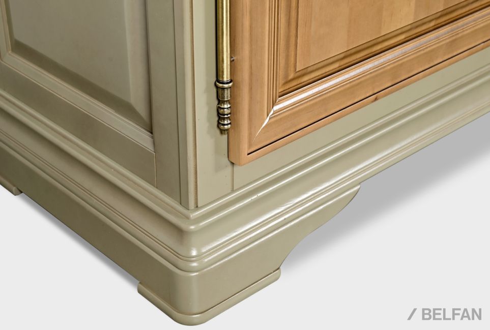 Тумба "Оливия" (широкая) массив и шпон ольхи 5