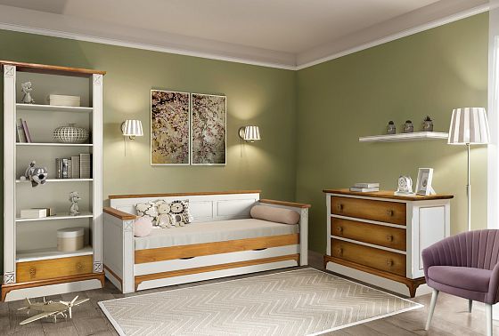 Комод "Бриансон" массив и шпон дуба, МДФ 4