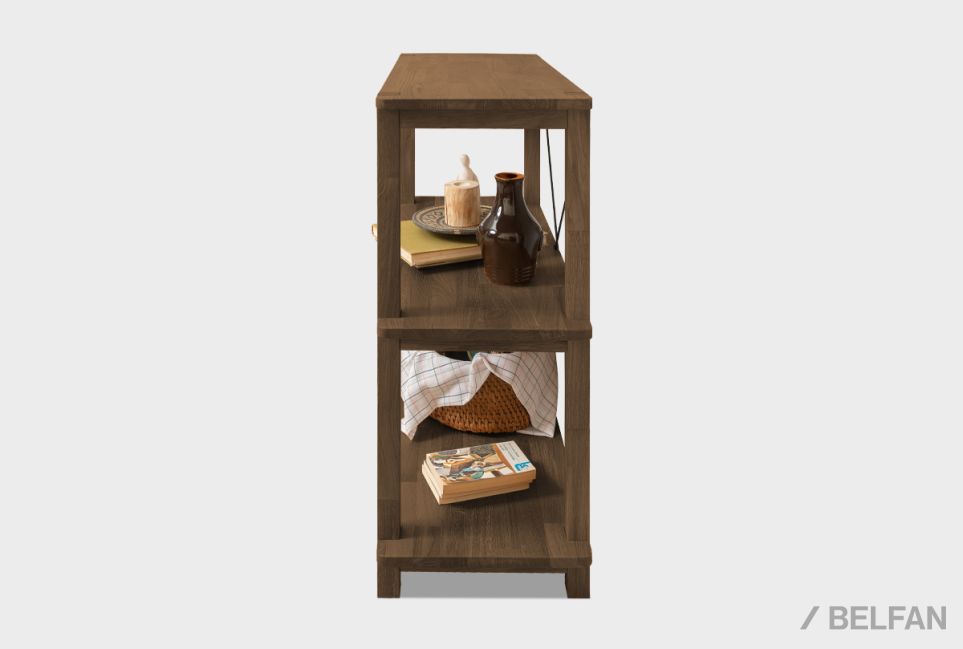 Стеллаж "Арт" 2 массив дуба 8