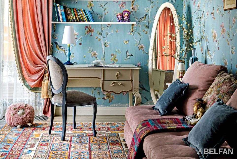 Стол письменный "Трио" массив и шпон дуба 1