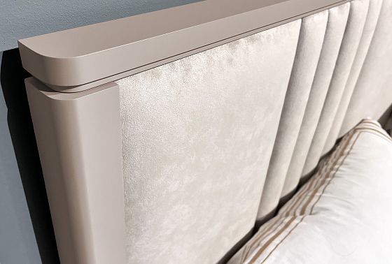 Кровать "Dune" (мягкое изголовье) массив березы, МДФ 5