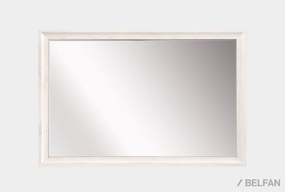 Зеркало "Соната" (без декора) прямоугольное массив и шпон дуба 2