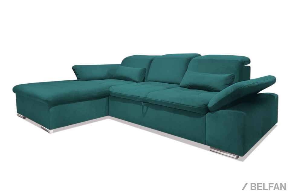 "Престон" диван с оттоманкой 1