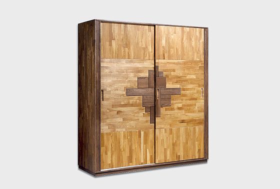 Шкаф-купе "Ирвинг Дизайн" массив дуба 11