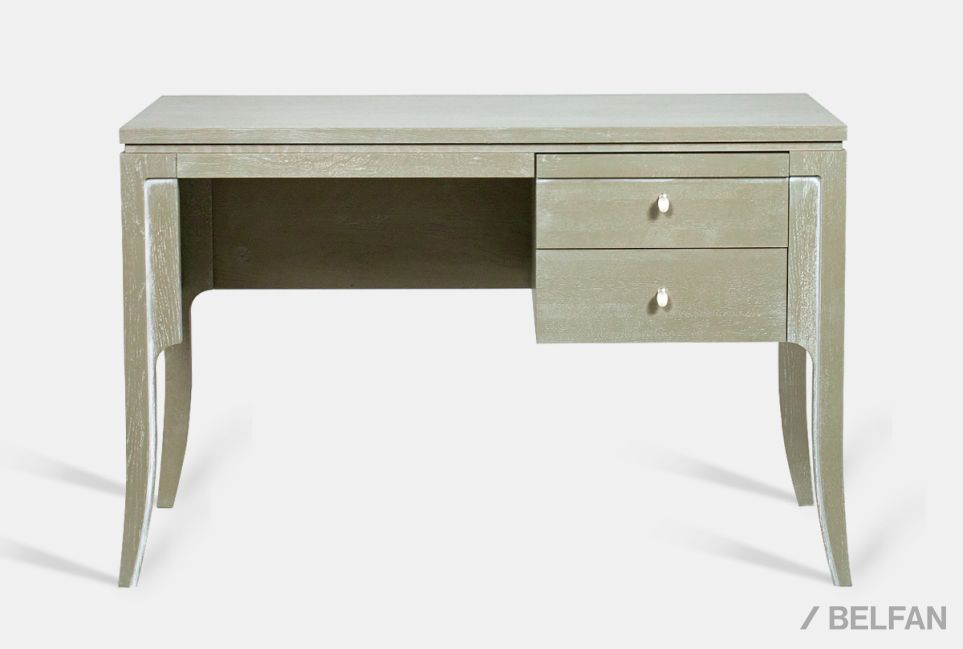 Стол письменный "Коста" массив и шпон дуба 1