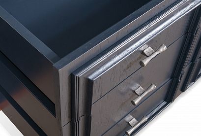 Тумба "Сакраменто" 4 (с ящиками); *А-016.50; сумеречный, орех