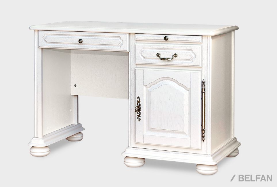 Стол письменный "Давиль" 1420 массив и шпон дуба 2