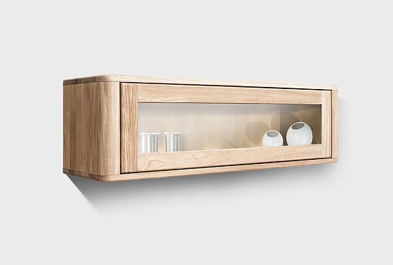 Шкаф навесной "Норд" массив дуба 2