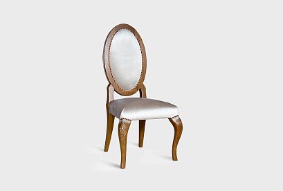 Стул "Трио"; *ММ-279-51; коньяк с серебряной патиной; И-11