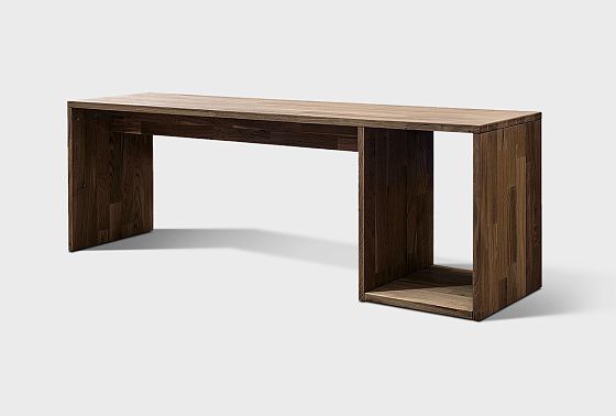 Скамья-приставка к кровати "Берген" массив дуба 4