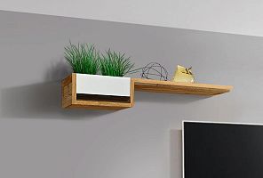 Полка с нишей "Уоллстрит" (левая)