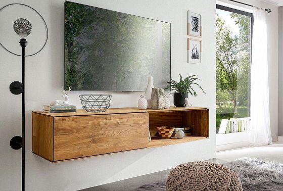 Тумба навесная "Гринвуд" 170 массив дуба 24