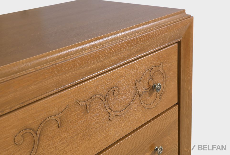 Комод "Соната" (узкий) массив и шпон дуба 3