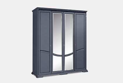 Шкаф для одежды 4-х дв. "Лика" (с зеркалом)