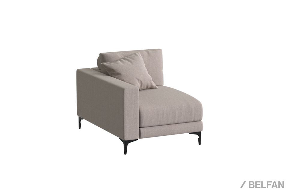 "Мэттью" секция одноместная с подлокотником 1