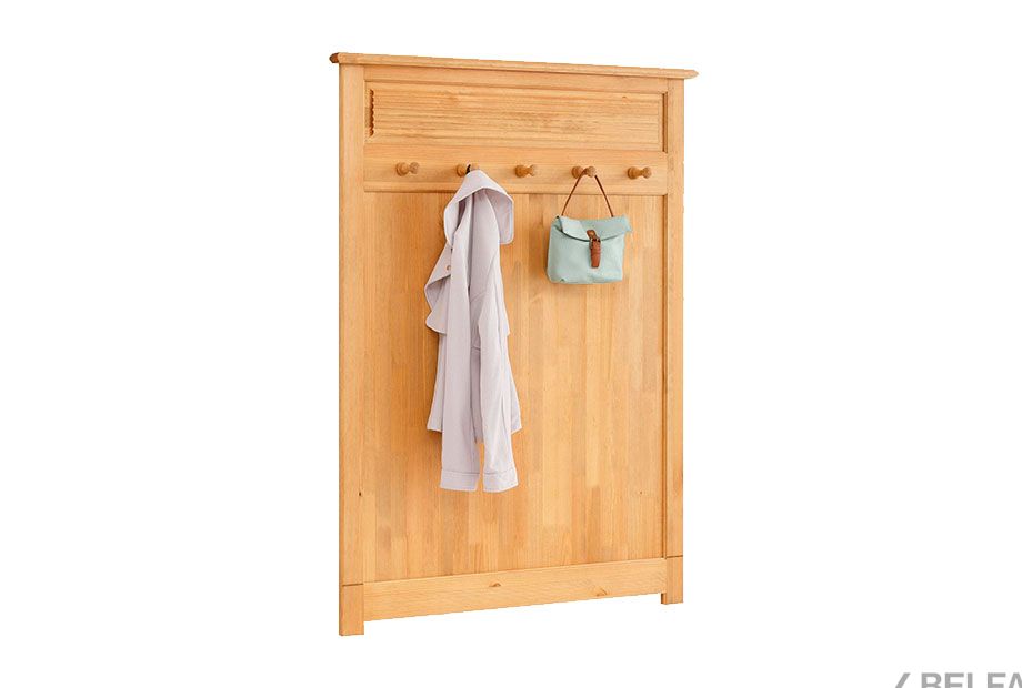 Вешалка настенная "Рауна" 135 массив сосны 1