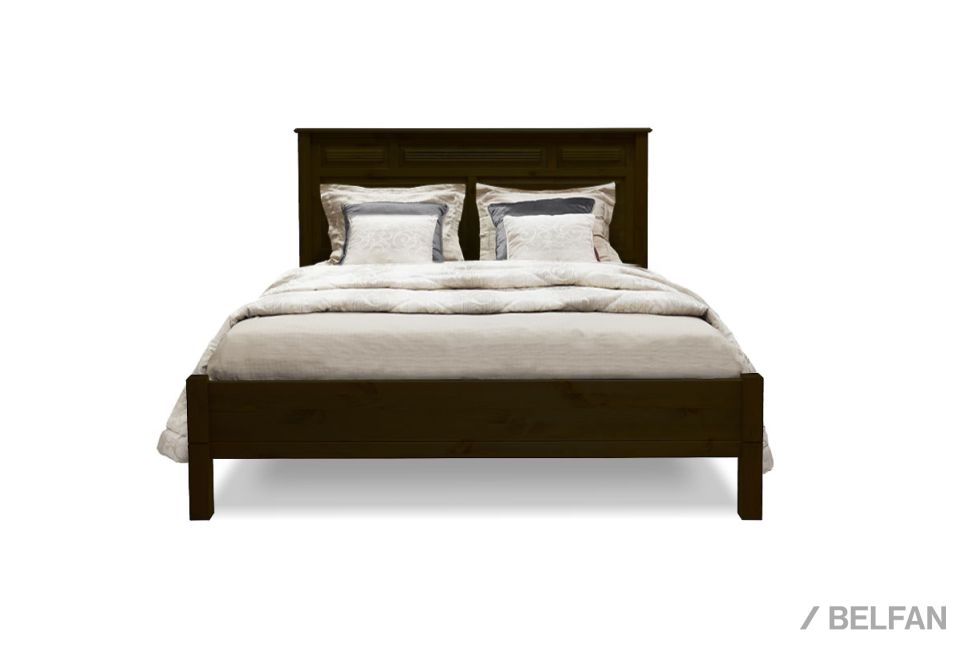 Кровать "Рауна" 140Б массив сосны 1