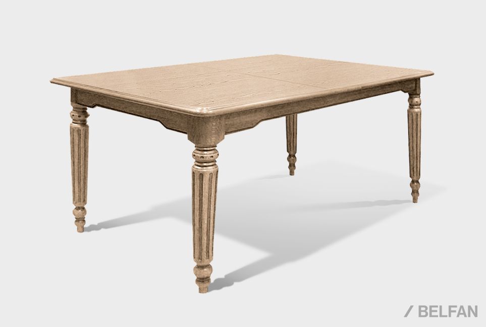 Стол обеденный "Давиль" массив и шпон дуба 1