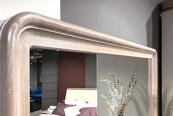 Зеркало "Алекса" массив и шпон дуба 3