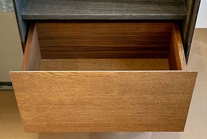 Тумба высокая "Монреаль" (стекло)