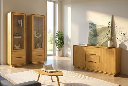 Тумба "Монблан" 3 (с ящиками); бейц-масло